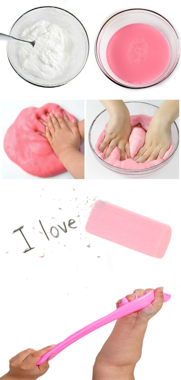 Eraser Slime Recipe